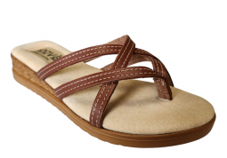 Hoova Heidi Antique Latigo Wedge Thong