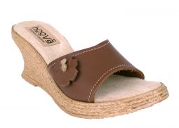 Hoova Jo Light Brown Wedge Sandal