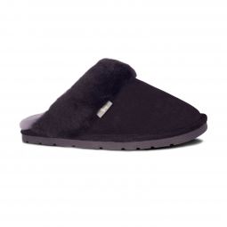 Cloud Nine Ladies Black Sheepskin Scuff